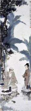 Arte Tradicional Chino Painting - Monje borracho 1944 Fu Baoshi chino tradicional